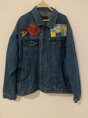 Vintage Crossfire Denim Jacket and Aviation Trans-Polar Expedition